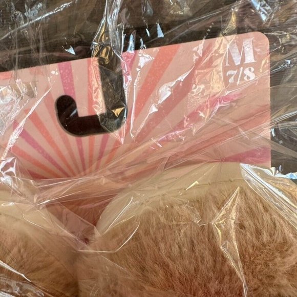 Puppy Slippers Sz 7-8 Golden Willow & Ruby - Picture 4 of 5